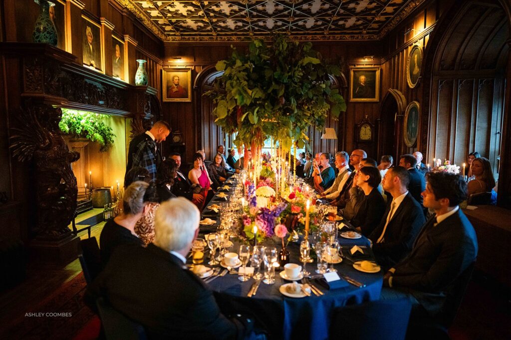 Autumn wedding flowers and styling Scotland