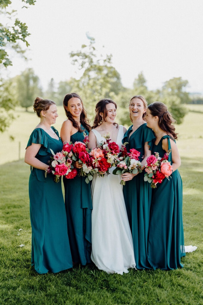 luxury wedding flowers at Thirlestane Castle Scotland luxury bridal bouquet Scotland